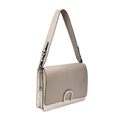 fossil finley leather shoulder bag