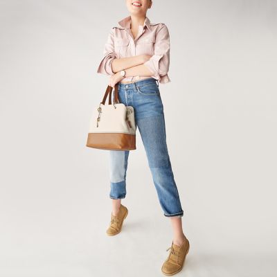 fossil lane satchel