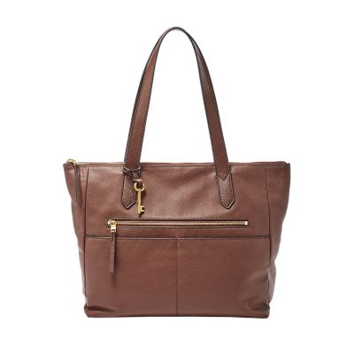 fossil fiona tote