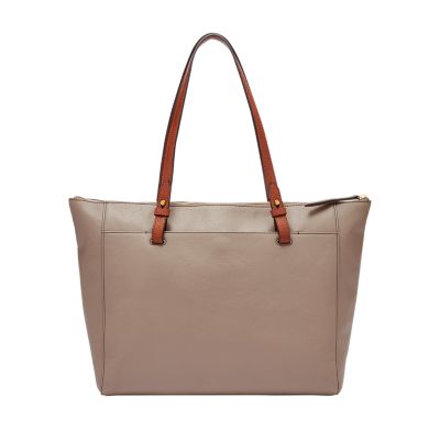 fossil rachel tote with zipper