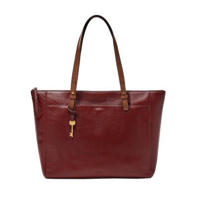 Fossil rachel best sale satchel red