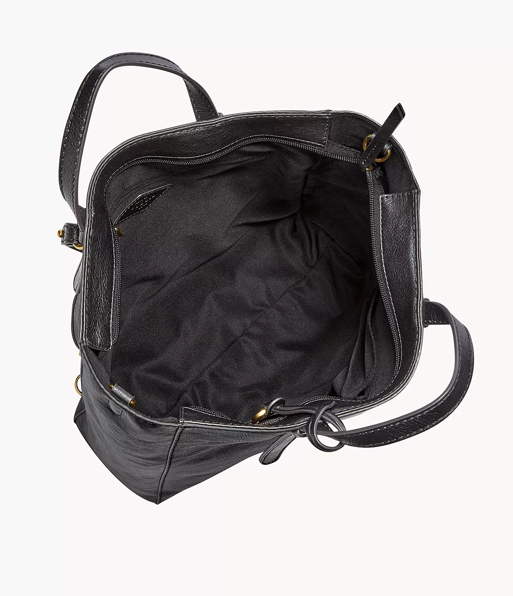 Convertible Bag Leather Shoulder Bag Leather Rucksack Convertible Black ...
