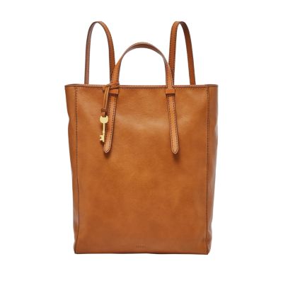 Fossil camilla backpack on sale tan