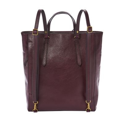 Camilla Convertible Backpack - Fossil