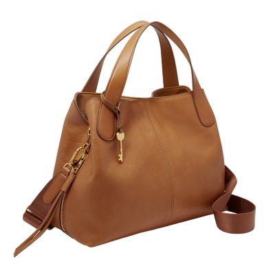 Fossil maya 2024 satchel tan