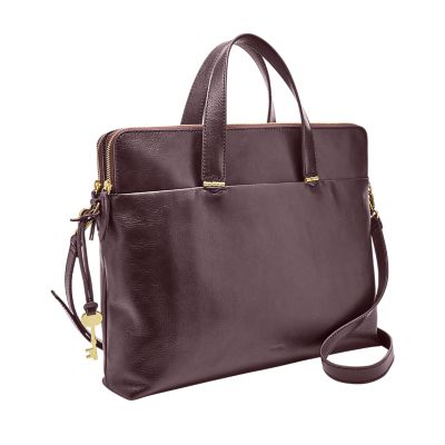 Fossil bridgette laptop on sale bag