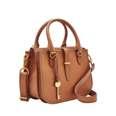 Fossil ryder satchel tan new arrivals