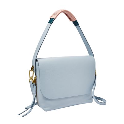 fossil maya crossbody blue