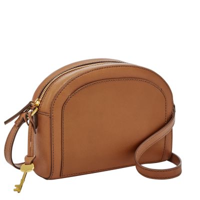 fossil chelsea crossbody tan