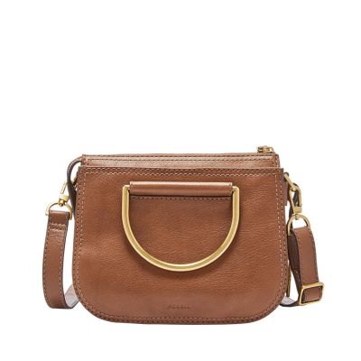 Fossil ryder satchel hot sale orchid tint