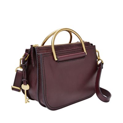 Fossil ryder best sale mini satchel fig