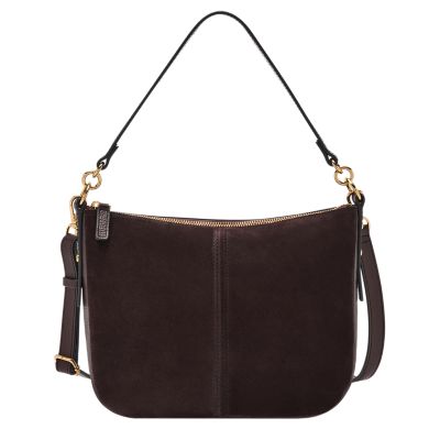 Fossil brown crossbody purse hotsell