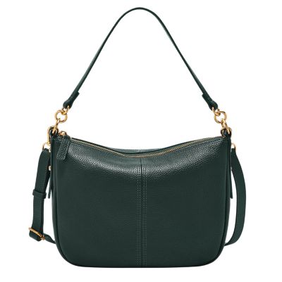 Green for Jolie Leather Crossbody Bag