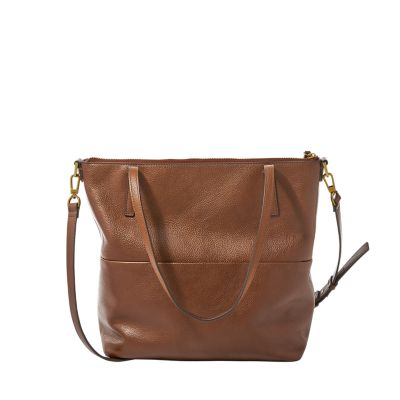 Fossil evelyn medium tote online