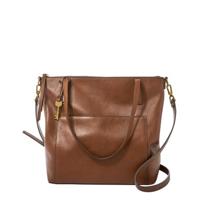 fossil evelyn tote