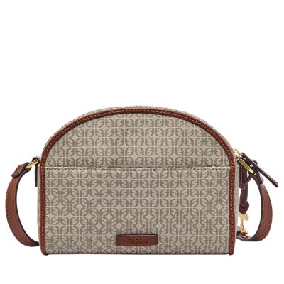 fossil chelsea crossbody tan