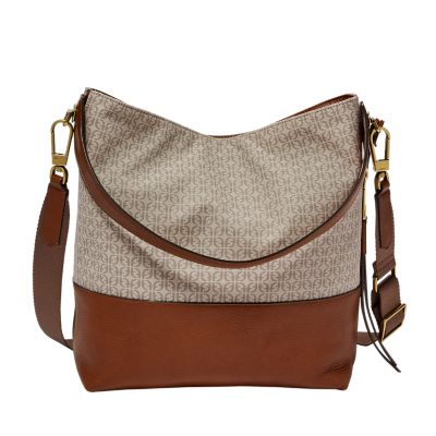 Fossil maya best sale small hobo handbag