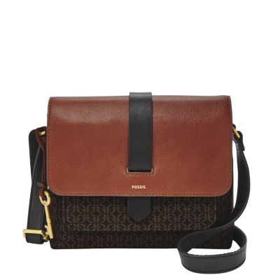Fossil Brown Kinley Small Crossbody