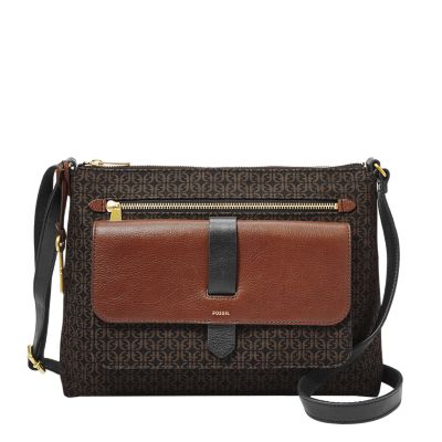 fossil cross body purse