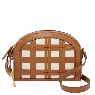 fossil chelsea crossbody tan