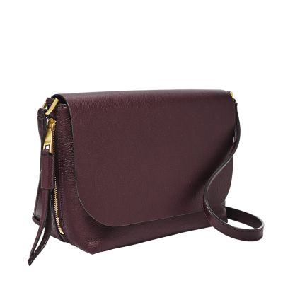 fossil maya flap crossbody