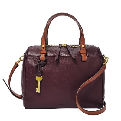 Fossil rachel cheap satchel fig