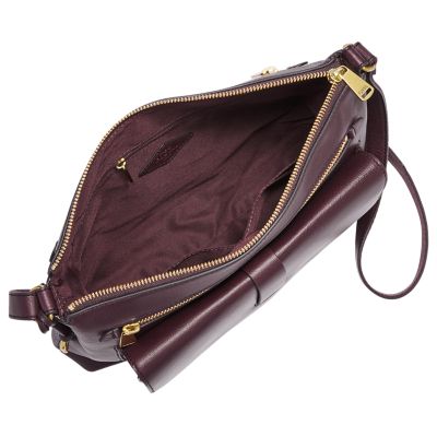 Fossil kinley crossbody discount fig