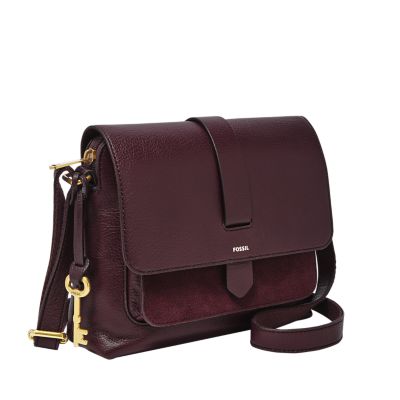 Fossil kinley deals crossbody fig