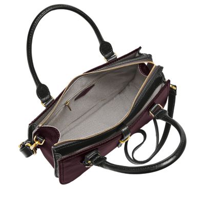 Fossil ryder satchel sale