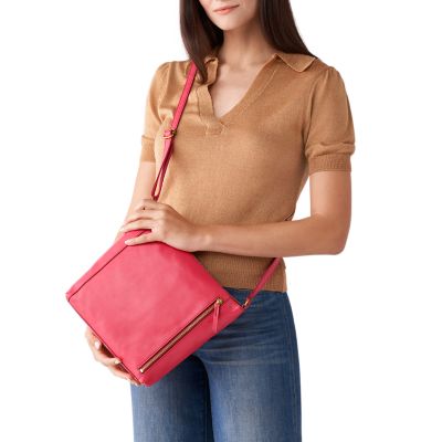 Fossil tara leather online crossbody