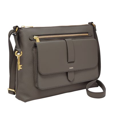 fossil women's messenger bag