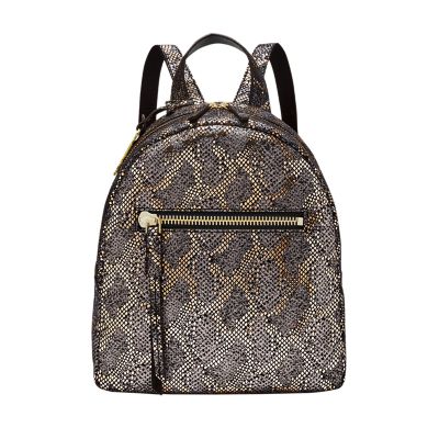 Fossil megan leather backpack hot sale