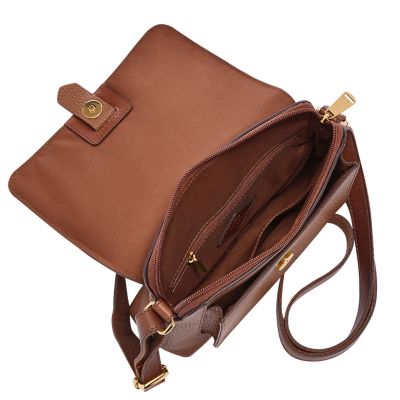 Fossil Brown Kinley Small Crossbody