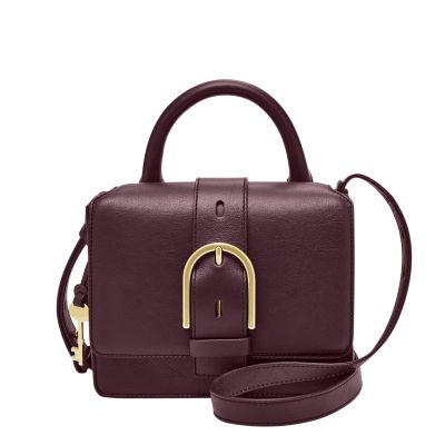 Wiley Leather Top Handle Bag