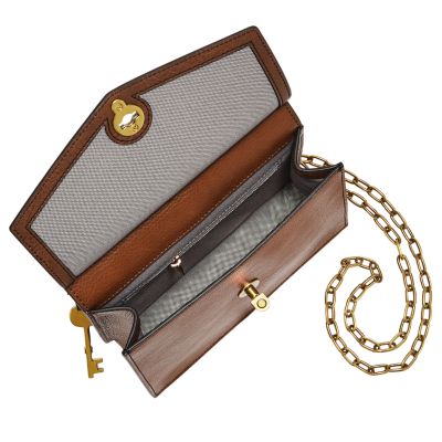 Stevie small best sale crossbody fossil