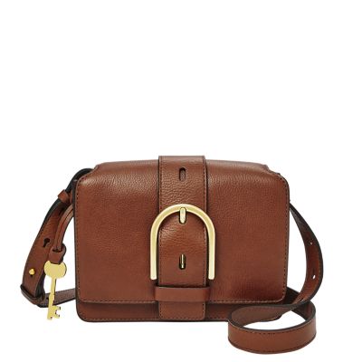 fossil wiley crossbody brown