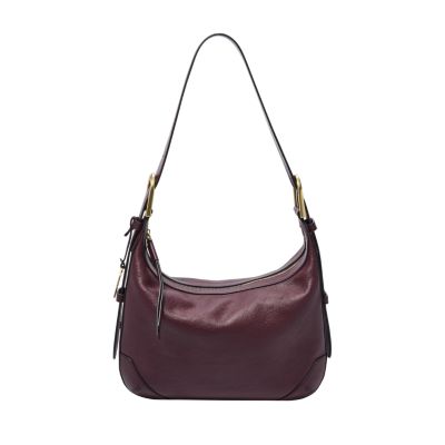 Fossil leather hobo bags hotsell