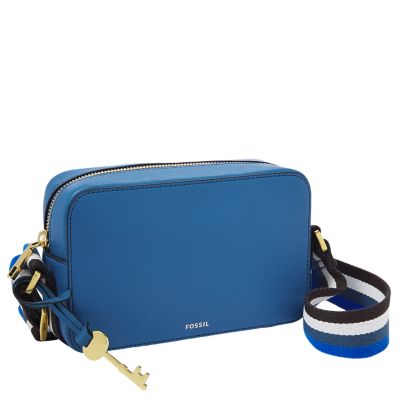 fossil crossbody blue