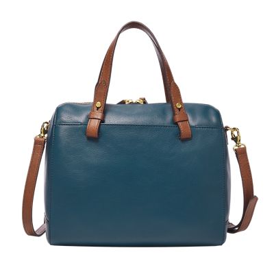 fossil blue bag