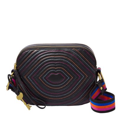 Fossil elle crossbody black new arrivals