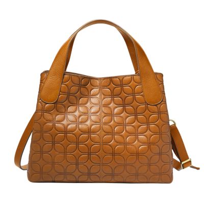 Fossil maya best sale leather satchel