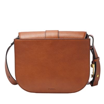 Sac bandoulière shop cuir femme fossil