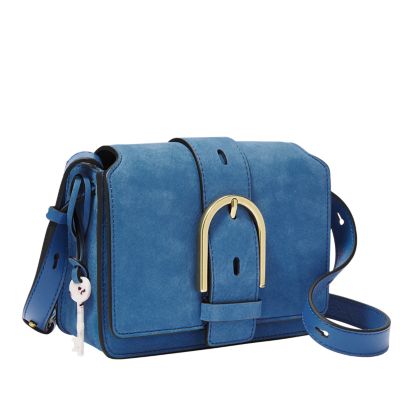 fossil blue bag