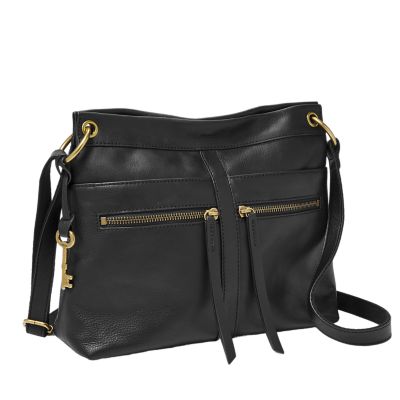 fossil leather crossbody