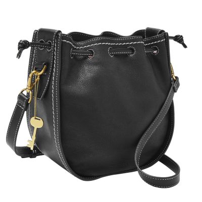 drawstring shoulder bag