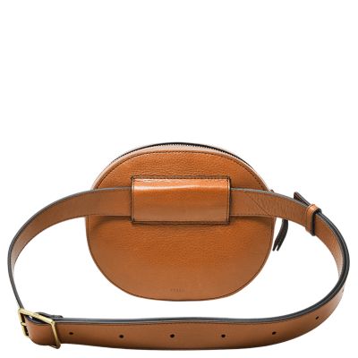 Fossil leather sale belt bag