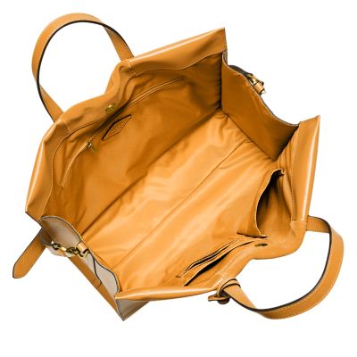 Picotin leather tote Hermès Orange in Leather - 32621037