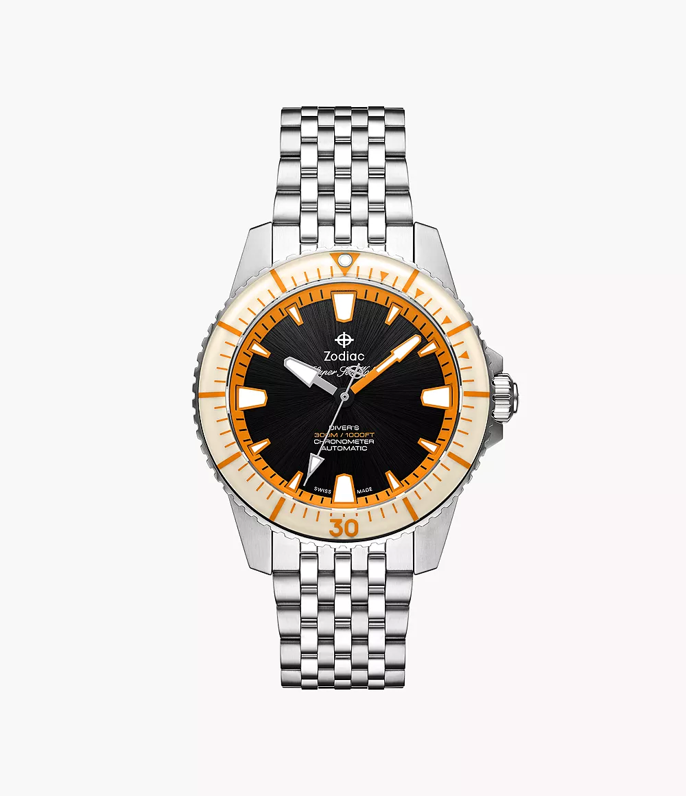 Super Sea Wolf Pro-Diver Automatic Stainless Steel Watch ZO3552