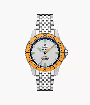 Super Sea Wolf Pro-Diver Automatic Stainless Steel Watch