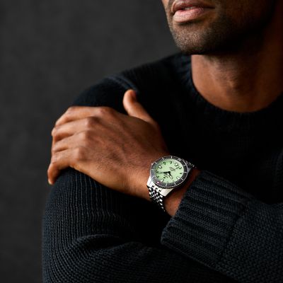 Silver Watches For Men - Zodiac Watches®